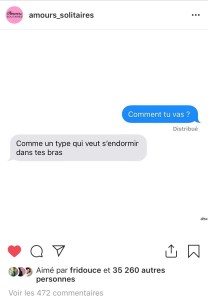 Amours Solitaires, Morgane Ortin