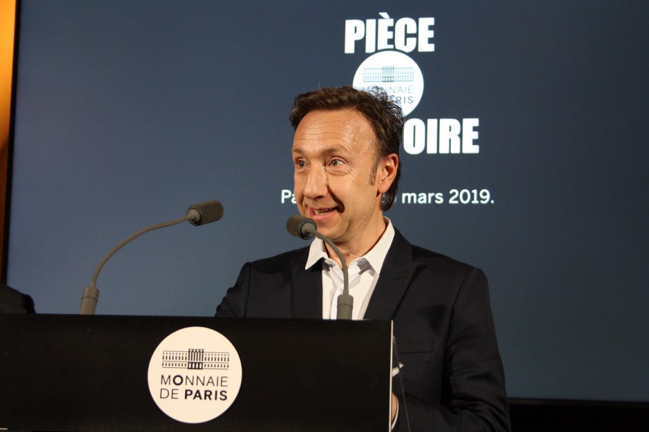 Discours de Stéphane Bern à l'inauguration des Pièces d'histoire à la Monnaie de Paris