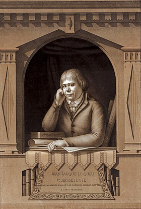 Jean Jacques Lequeu Autoportrait