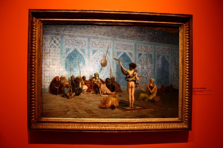 Le Charmeur de Serpent, Gérôme,1879