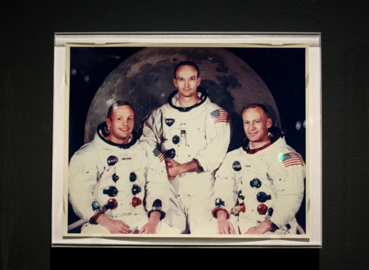 Neil Armstrong, Buzz Aldrin et Michael Collins