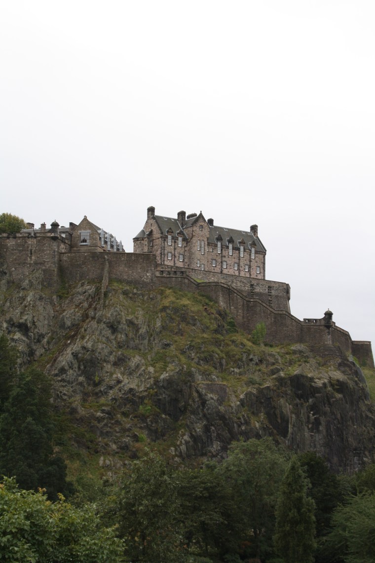 Le chateau d'edimbourg