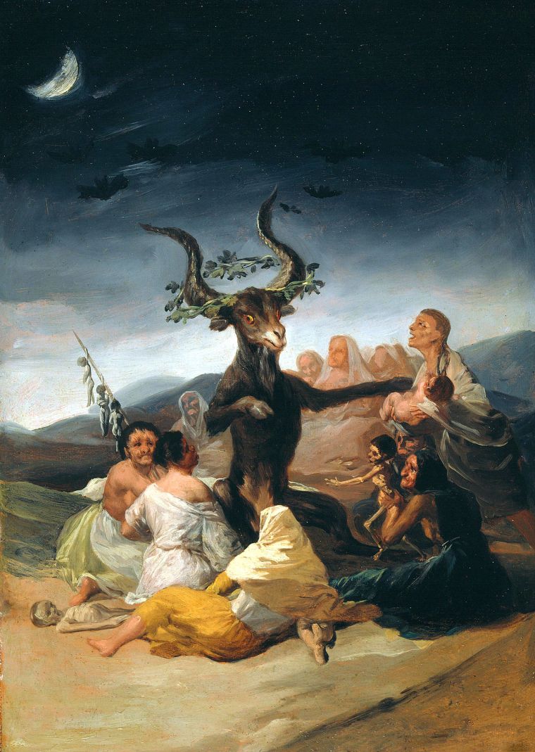 Le Sabbat des Sorcières, Goya, 1798