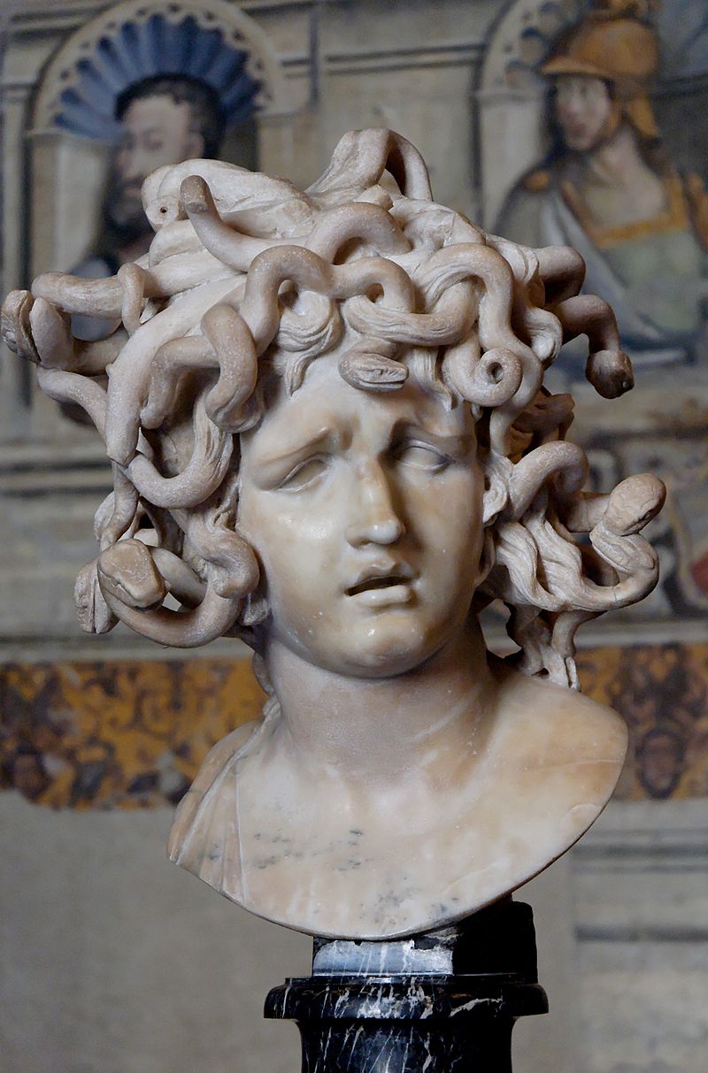 Meduse, Bernini, 1630-40
