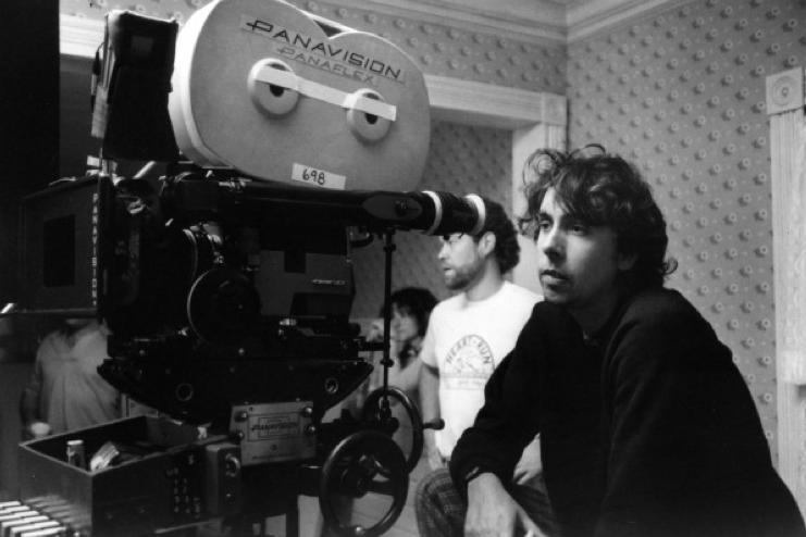 Tim Burton derrière la caméra