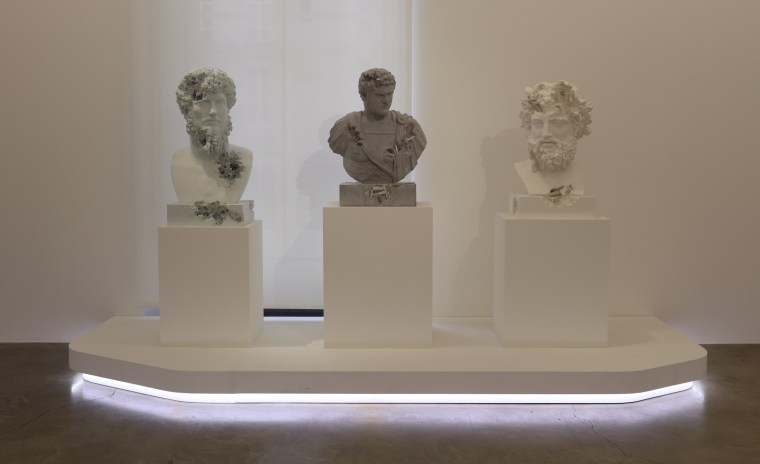 Daniel Arsham, Galerie Perrotin