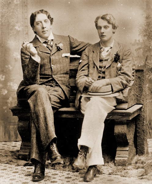 Oscar Wilde et son amant Alfred Douglas