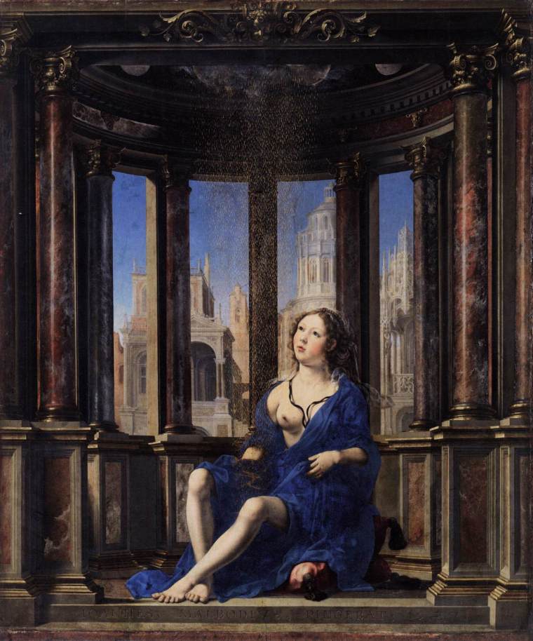 Danaé, Jan Gossaert, 1527