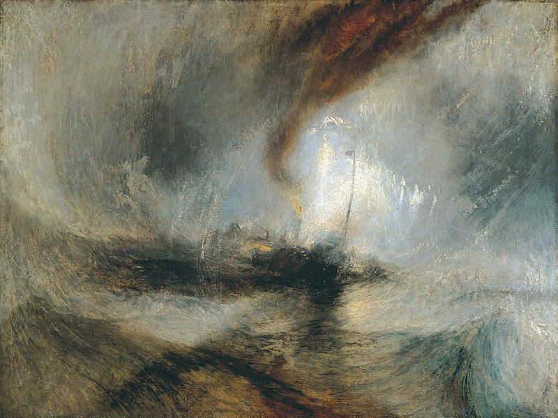 Tempête de Neige en Mer, William Turner, 1942