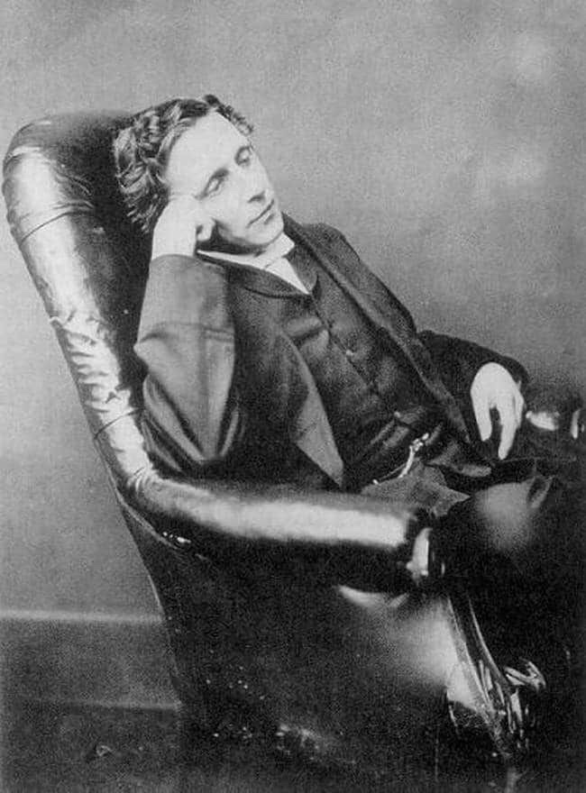 Lewis Carroll, le créateur d'Alice au pays des Merveilles.
