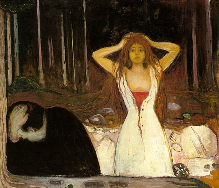 Cendres, Munch, 1894
