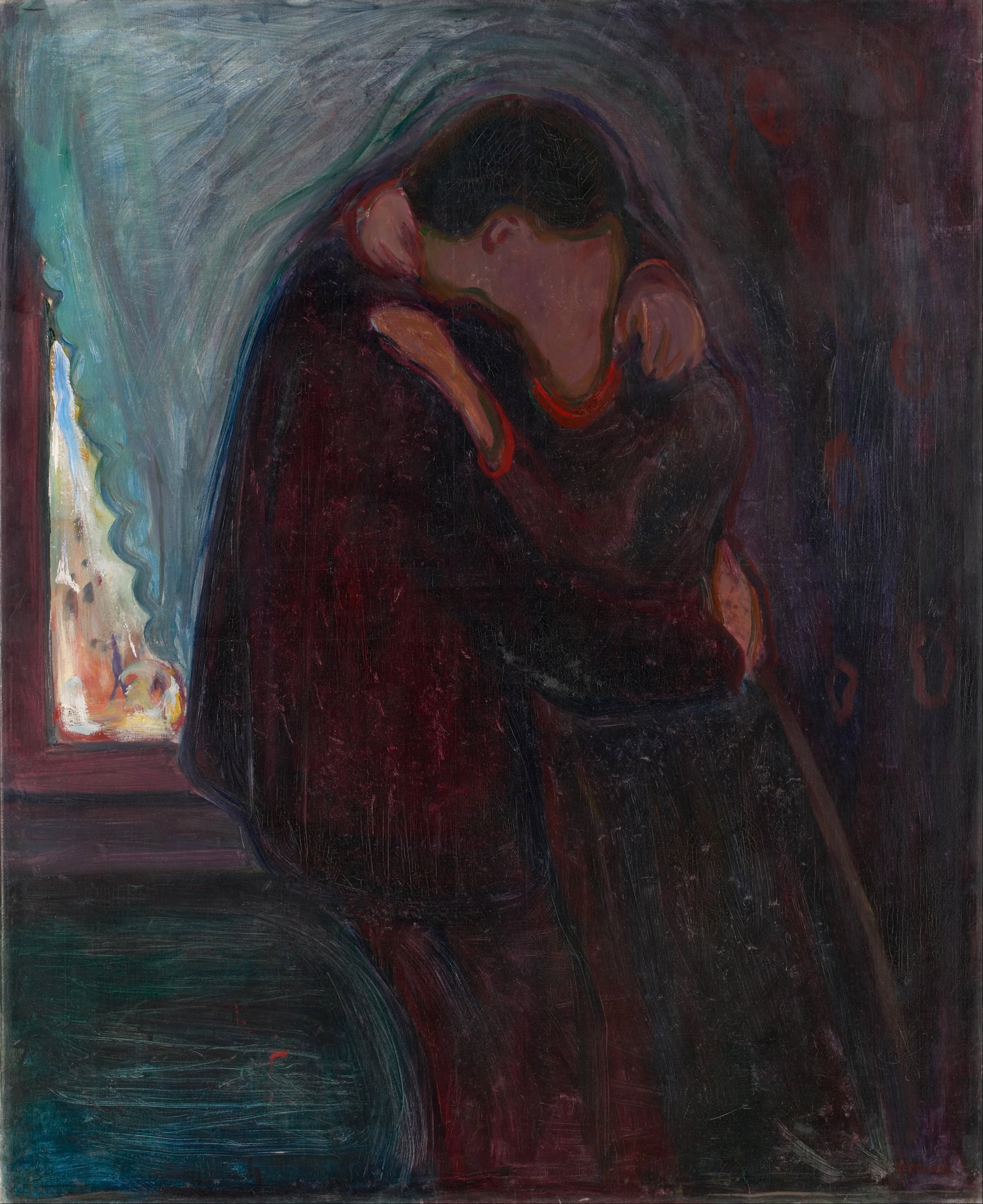 Le Baiser, Munch, 1897