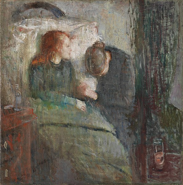 L'enfant malade, Munch, 1885