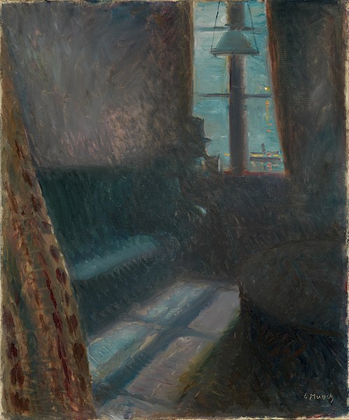 Nuit à Saint Cloud, Munch, 1890