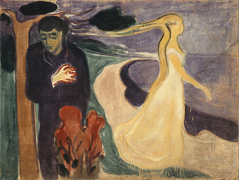 Séparation, Munch, 1896