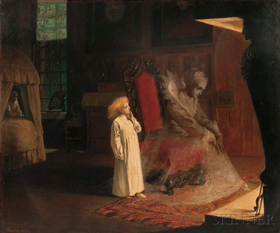 The Lady Ghost, Adelaide Claxton, 1876