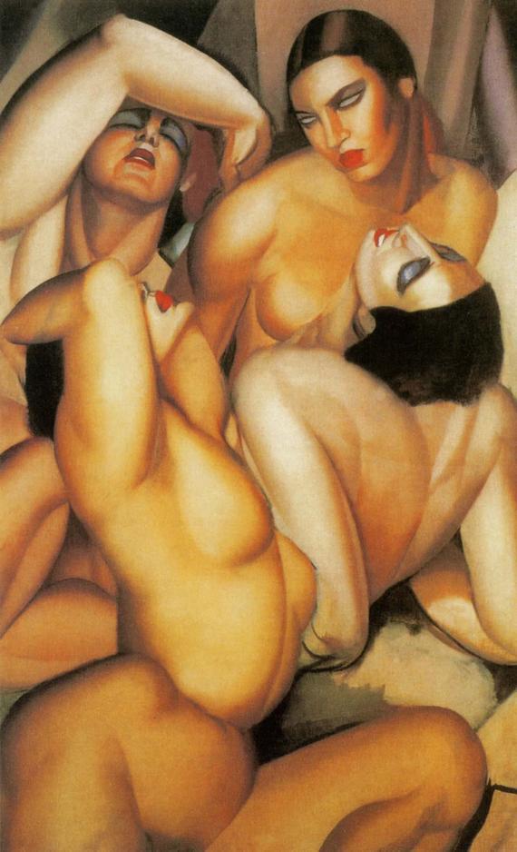 Groupe de quatre nues, Tamara de Lempicka, 1925