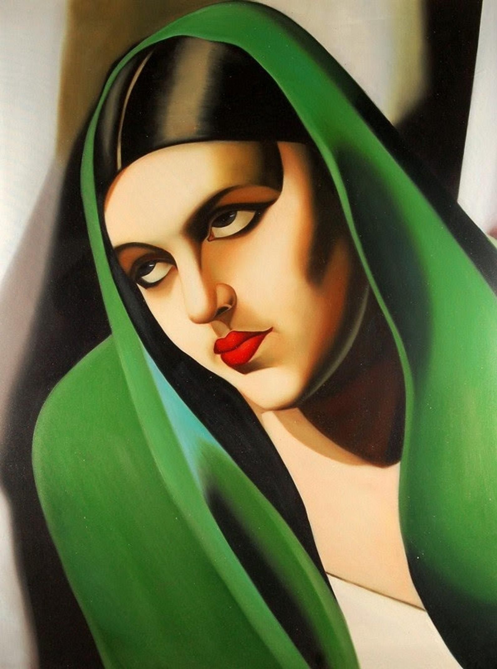 Le voile vert, Tamara de Lempicka, 1925
