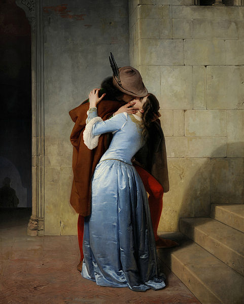 Le Baiser, Hayez, 1859