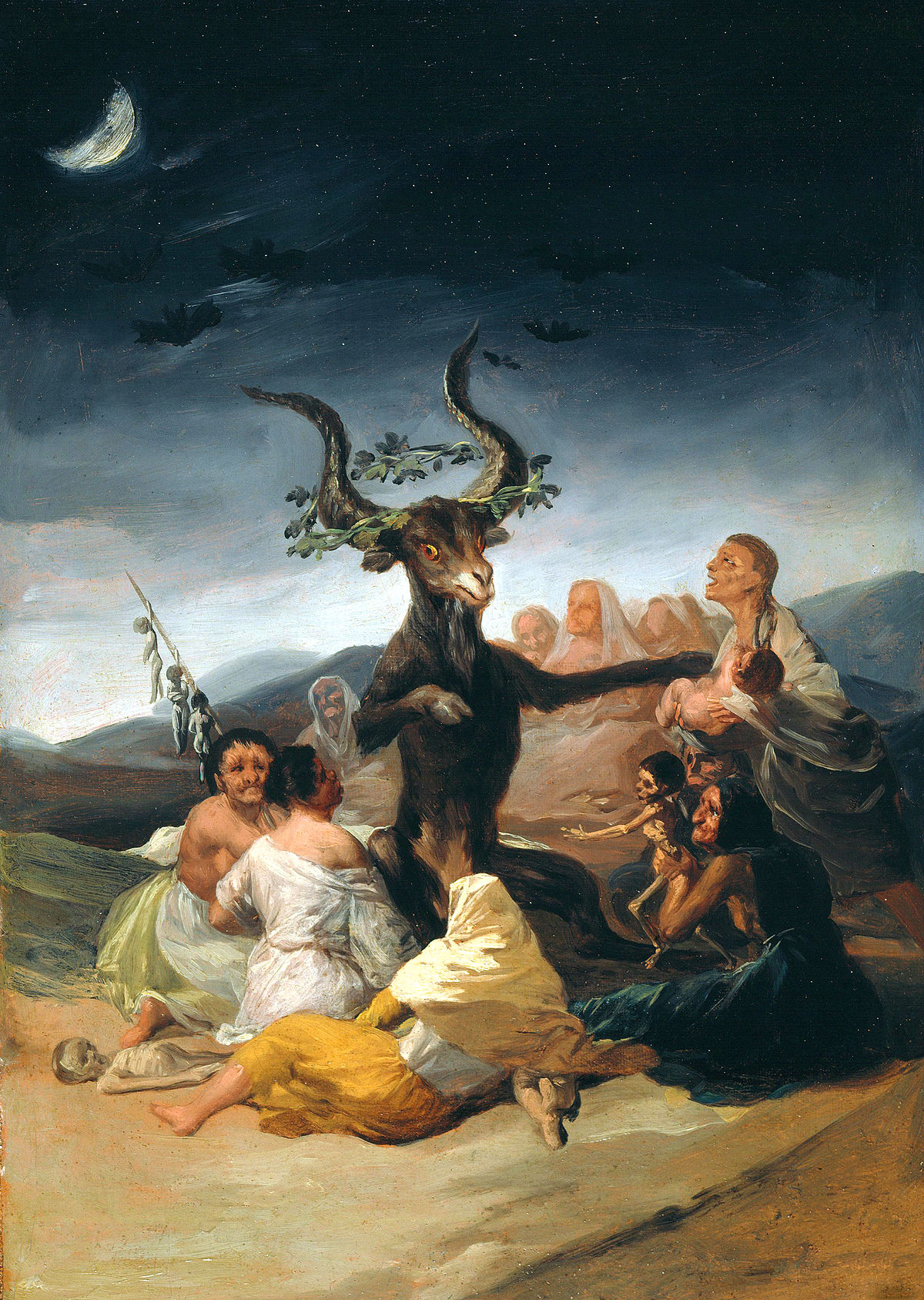 Le sabbat des sorcières, Goya, 1798.