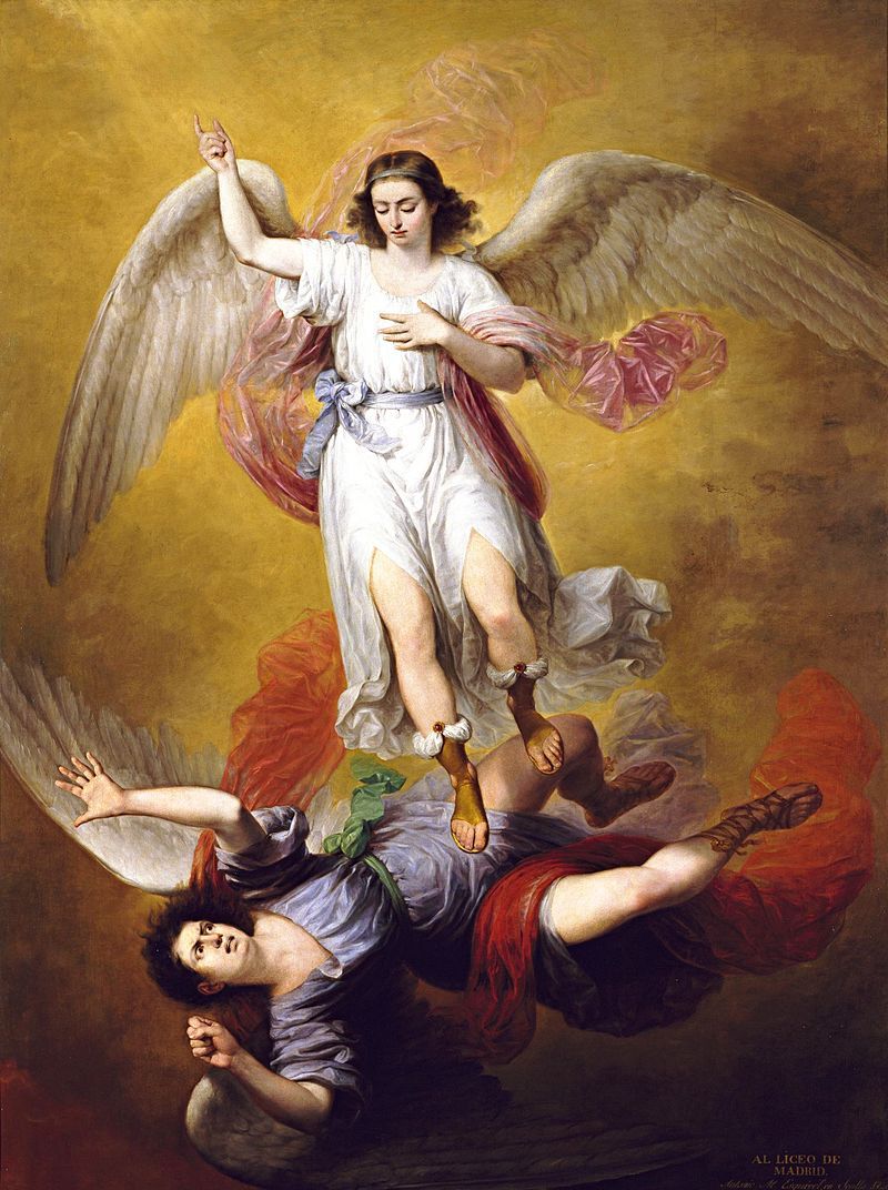 La Chute de Lucifer, Esquivel, 1840