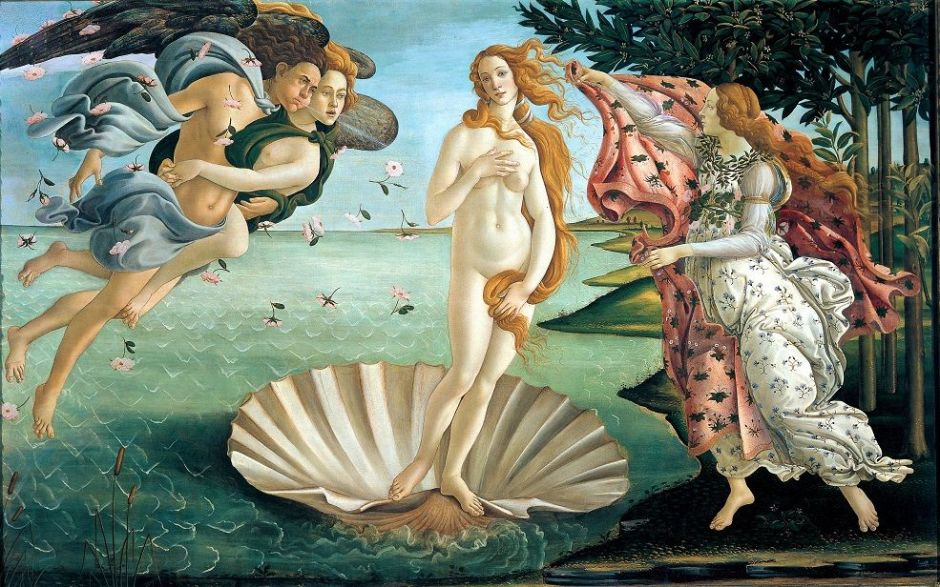 La naissance de Vénus, Botticelli