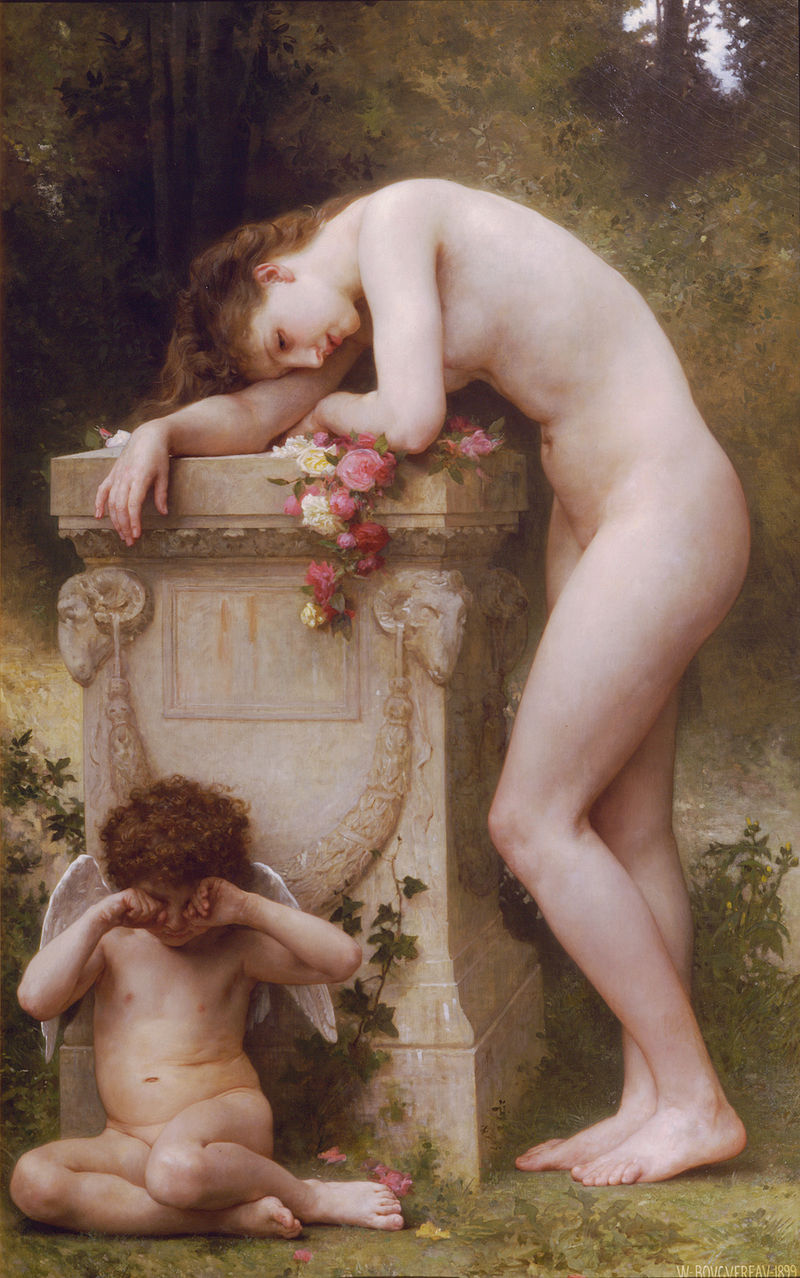 Élégie et manque d’amour, Bouguereau, 1899