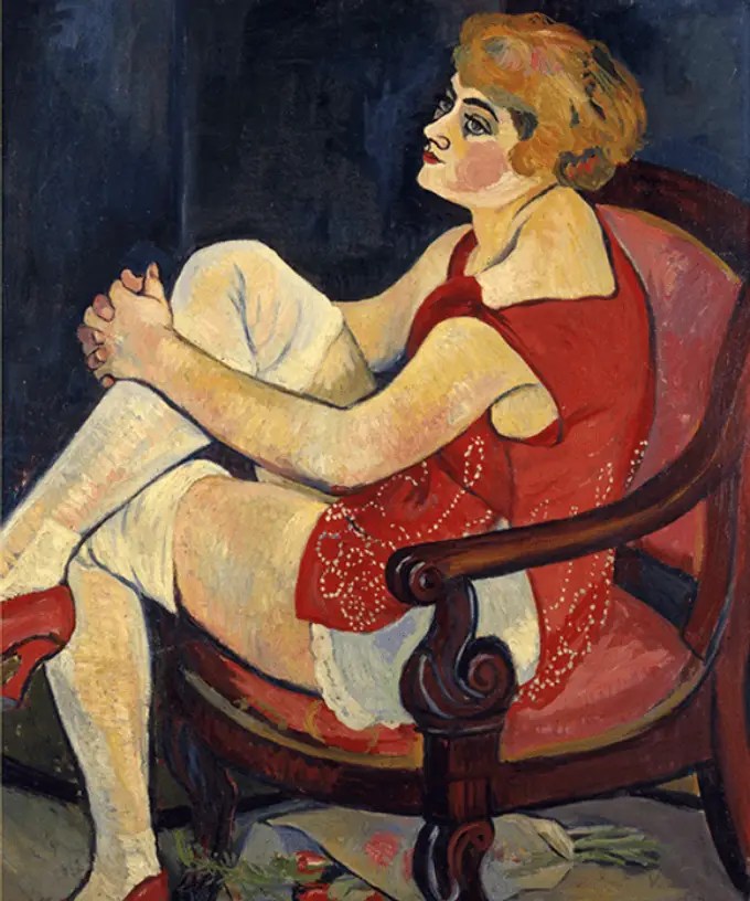 Femme aux bas blancs, Suzanne Valadon, 1904