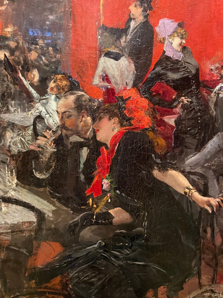 Scène de fête au Moulin Rouge, 1889