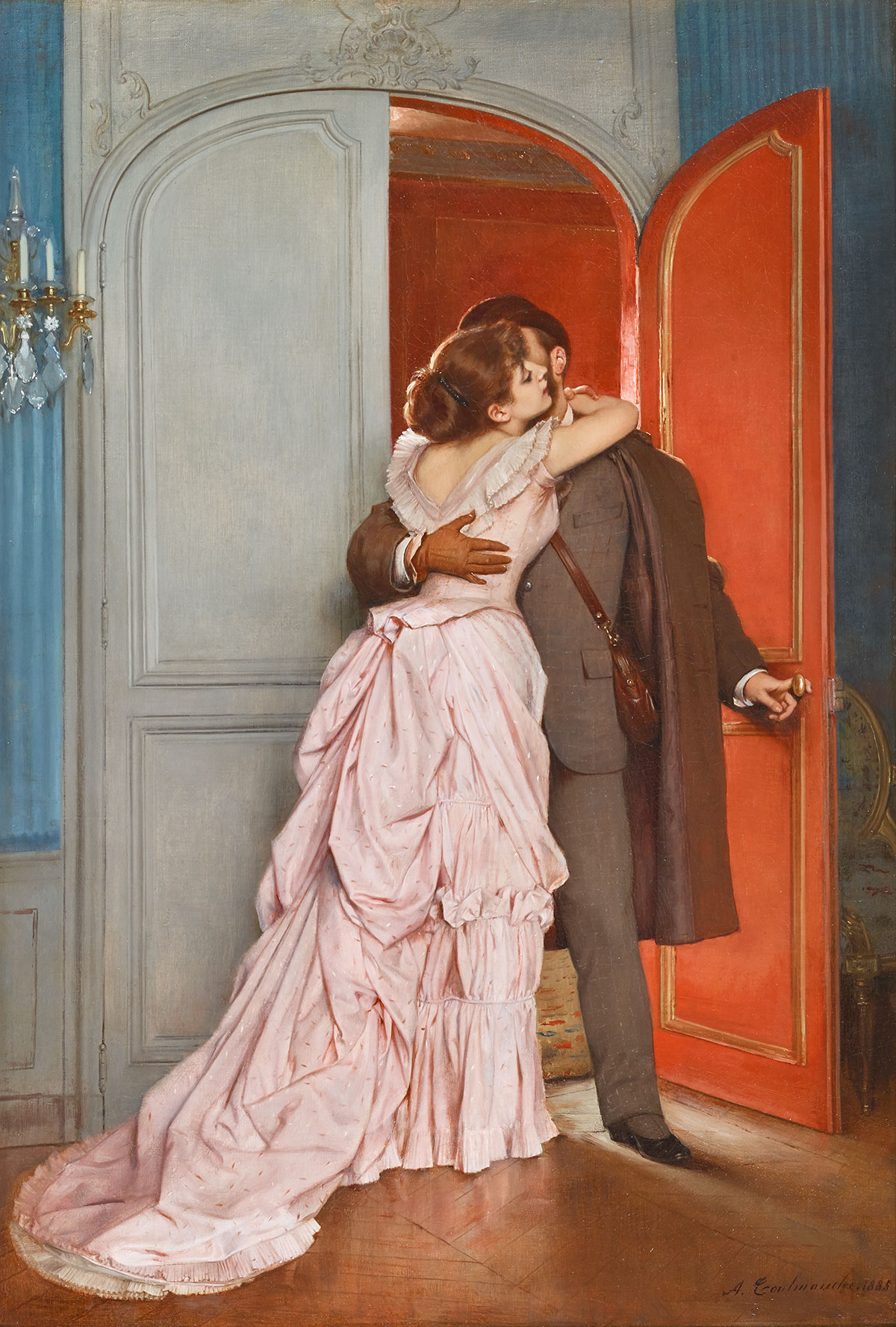 Le Baiser, Auguste Toulmouche