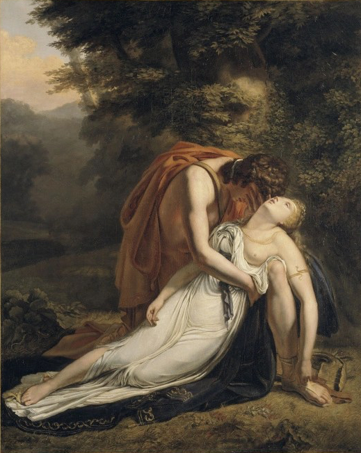 Orphée devant la mort d'Eurydice, Ary Scheffer, 1814