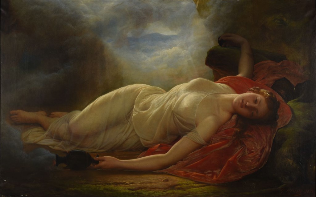 Psyché evanouie, Housez, 1870